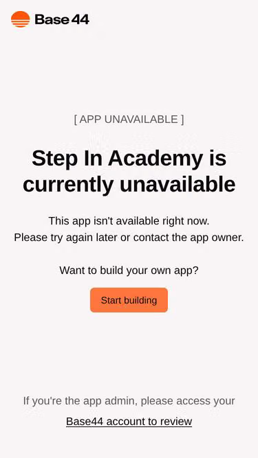 Screenshot of stepin.academy
