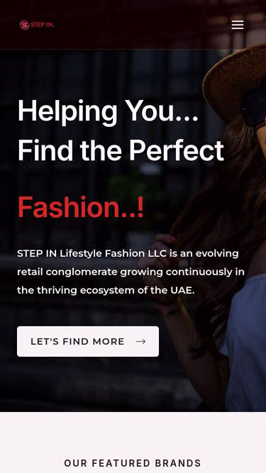 Screenshot of stepin.ae
