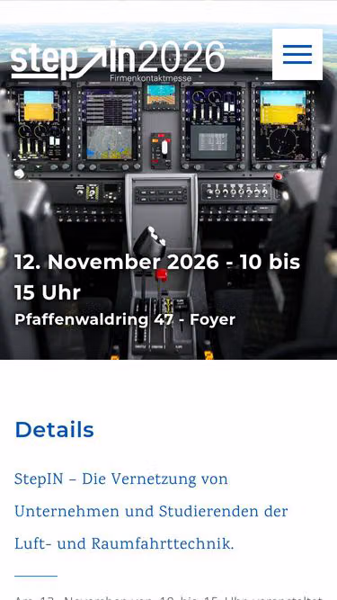 Screenshot of stepin.career