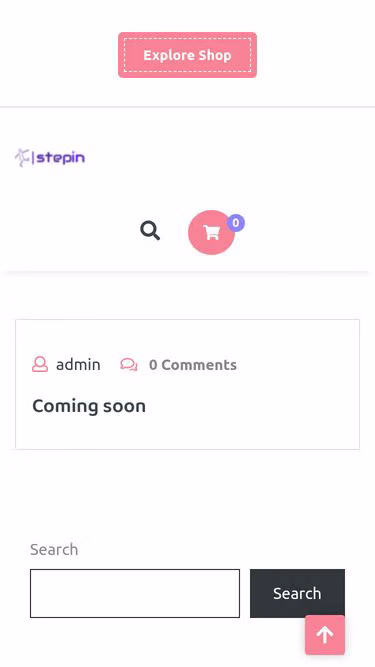 Screenshot of stepin.ro