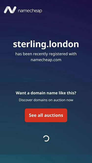 Screenshot of sterling.london