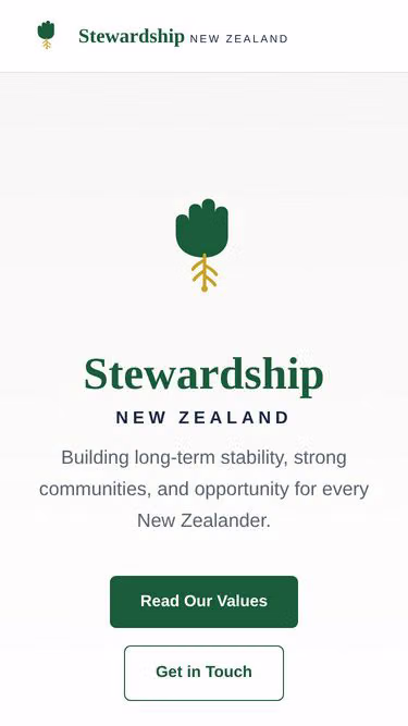 Screenshot of stewardship.org.nz