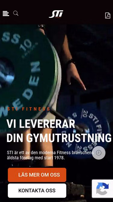 Screenshot of sti.nu