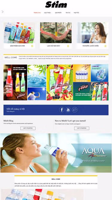 Screenshot of stim.com.vn