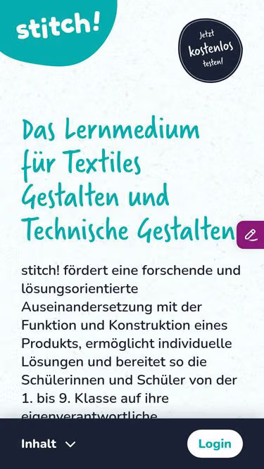 Screenshot of stitch.ch