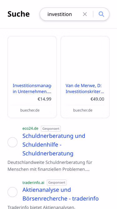 Screenshot of stock.es