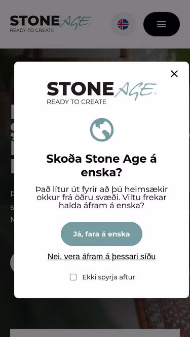 Screenshot of stoneage.is