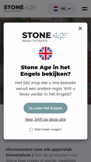 Screenshot of stoneage.nl