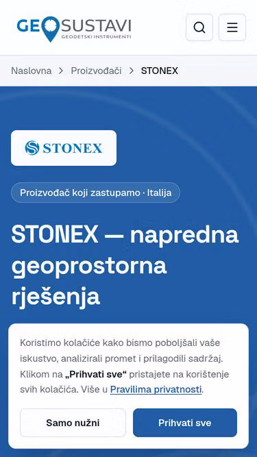 Screenshot of stonex.hr