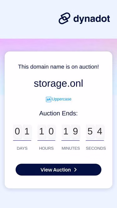 Screenshot of storage.onl