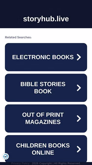 Screenshot of storyhub.live