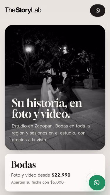 Screenshot of storylab.com.mx