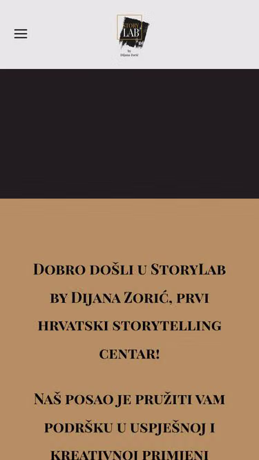 Screenshot of storylab.hr