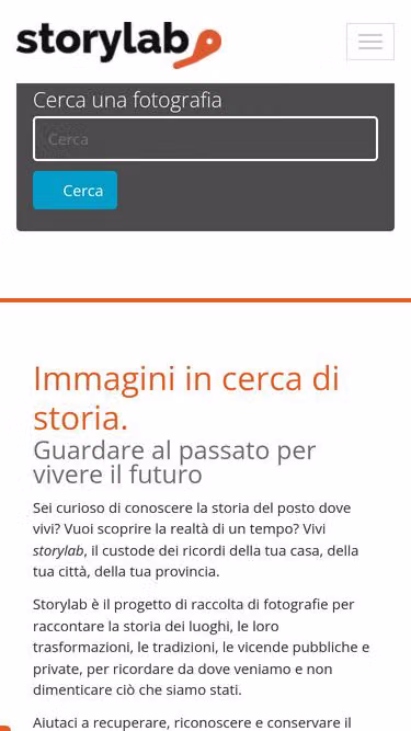 Screenshot of storylab.it