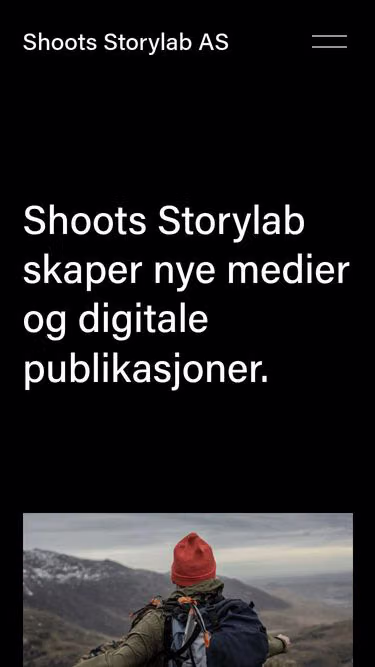 Screenshot of storylab.no