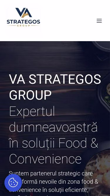 Screenshot of strategos.ro
