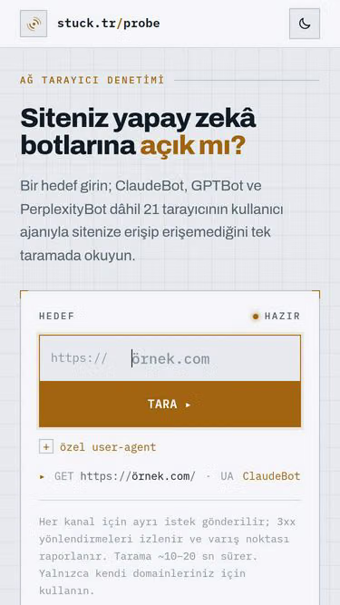 Screenshot of stuck.tr