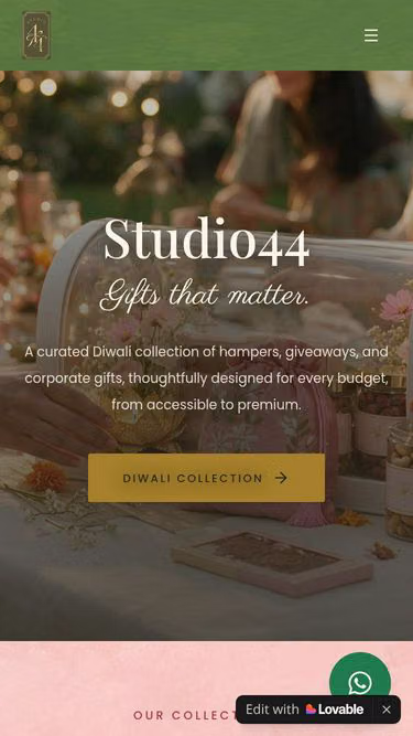 Screenshot of studio44.store