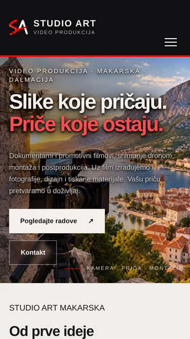 Screenshot of studioart.hr