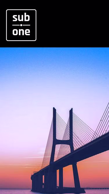Screenshot of sub.one