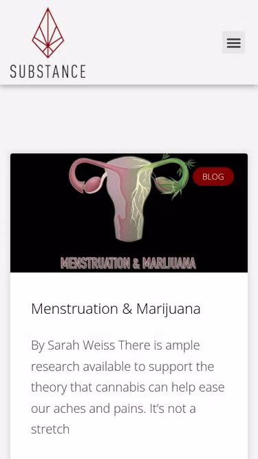 Screenshot of substance.buzz