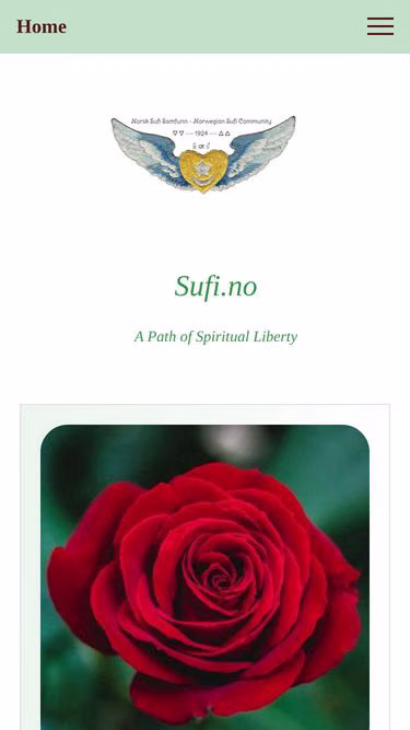 Screenshot of sufi.no