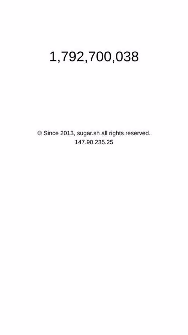 Screenshot of sugar.sh