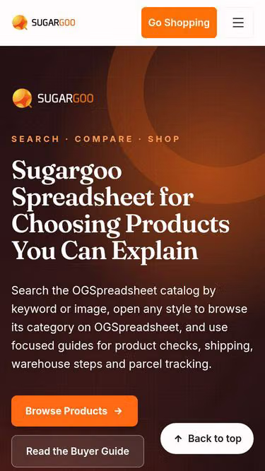 Screenshot of sugargoo-sheet.skin