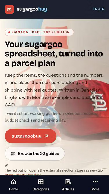 Screenshot of sugargoo-sheets.christmas
