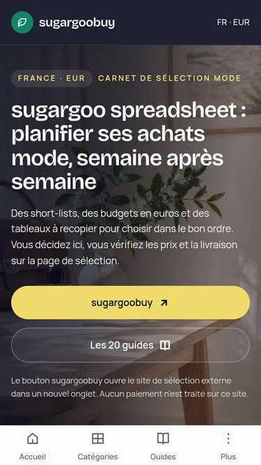 Screenshot of sugargoo-sheets.mom