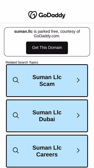 Screenshot of suman.llc
