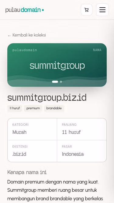 Screenshot of summitgroup.biz.id