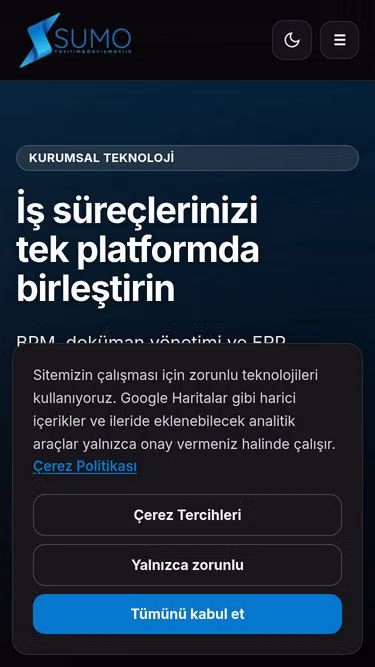 Screenshot of sumo.com.tr