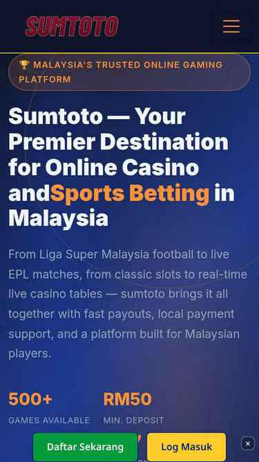Screenshot of sumtoto.lat