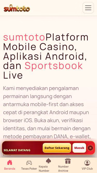 Screenshot of sumtoto.onl