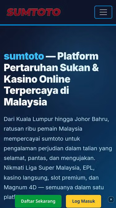 Screenshot of sumtoto.vip