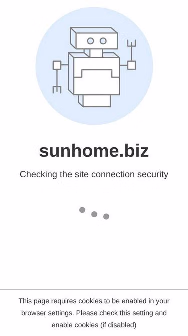 Screenshot of sunhome.biz