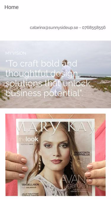 Screenshot of sunnysideup.se