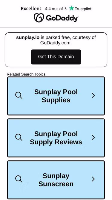 Screenshot of sunplay.io