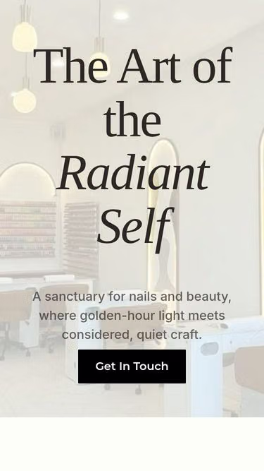 Screenshot of sunshine.salon