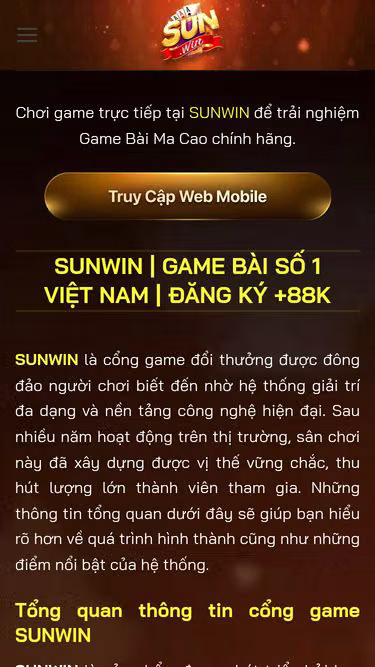 Screenshot of sunwinn.id