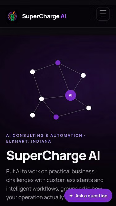 Screenshot of supercharge.ink