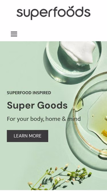 Screenshot of superfoods.vip
