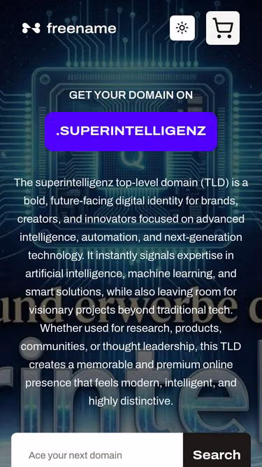 Screenshot of superintelligenz.lu