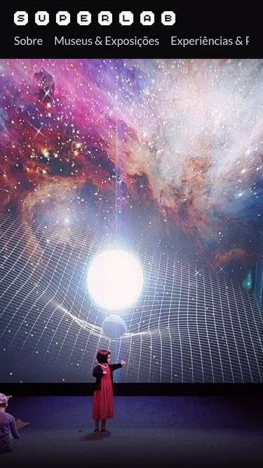 Screenshot of superlab.art