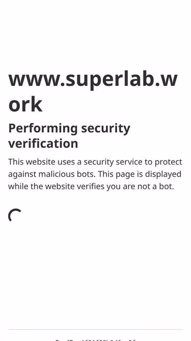 Screenshot of superlab.work