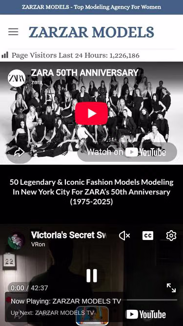 Screenshot of supermodel.beauty