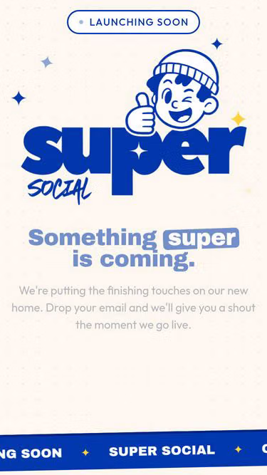 Screenshot of supersocial.co.nz