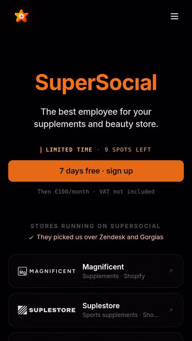 Screenshot of supersocial.es