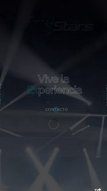 Screenshot of superstars.com.mx